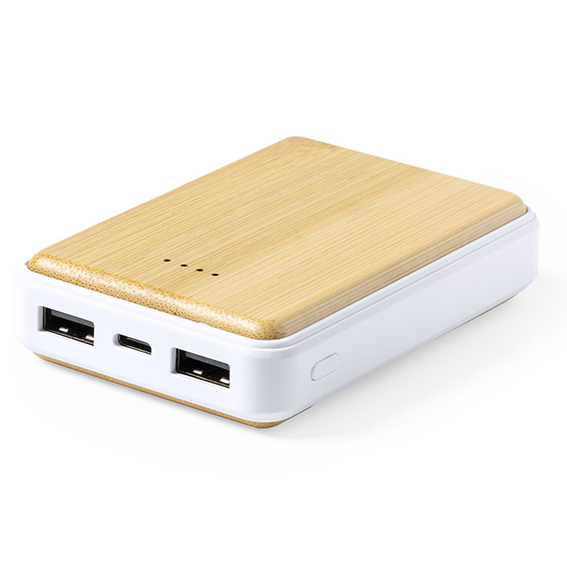 Objets publicitaires High-tech personnalisablesGoodies Power bank Chargeur sans fil smartphone personnalisé publicitaire Goodie batterie externe smartphone personnalisable