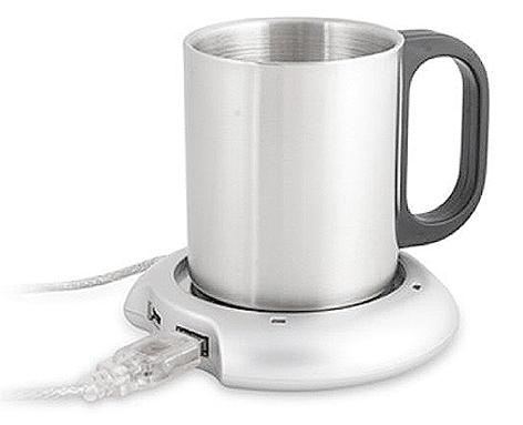 Chauffe-tasse USB publicitaire MAAG