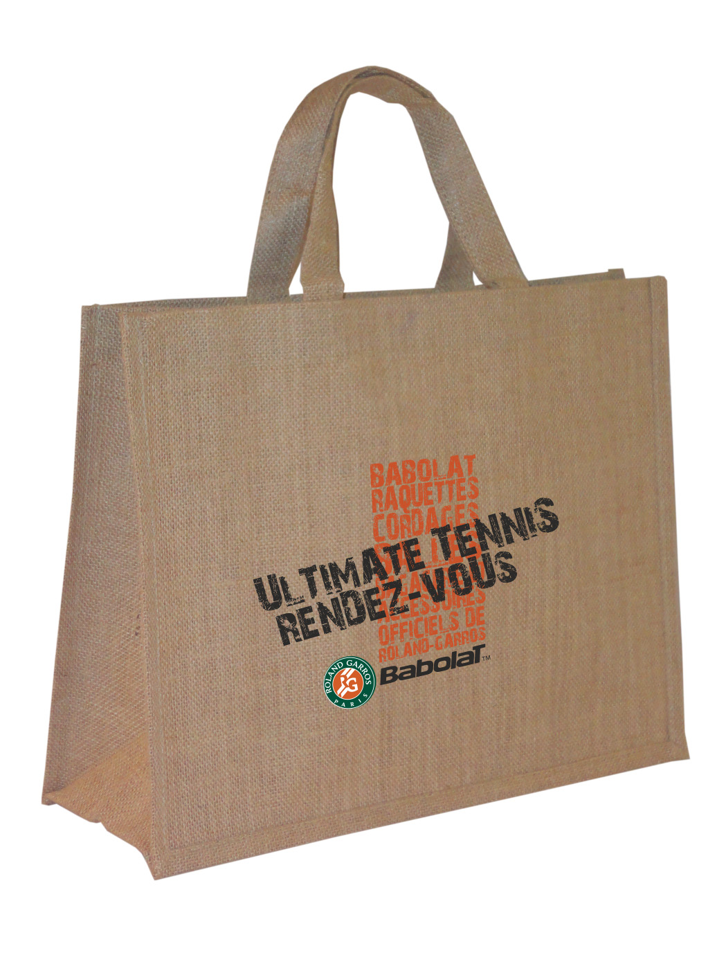 Voir tous nos Sacs et sacoches publicitaires en toile de jute en ligne