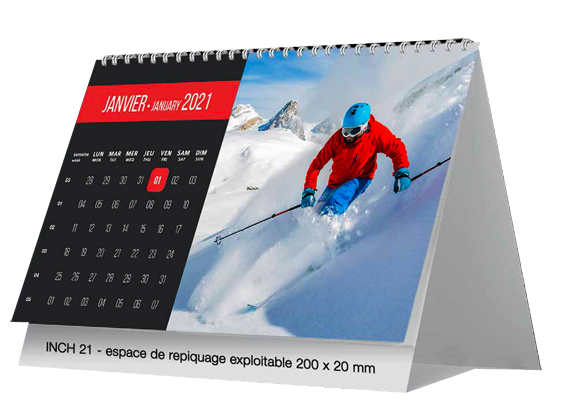 calendrier personnalisé publicitaire Goodies objet promotionnel fabriqué en France