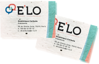 cartes graines personnalisables publicitaires