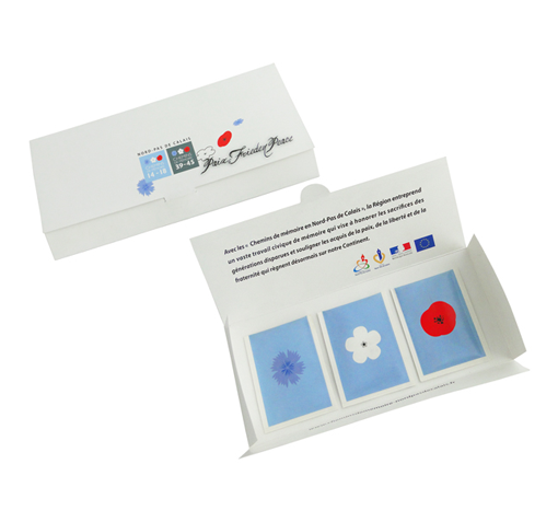 carte graine personnalisable publicitaire