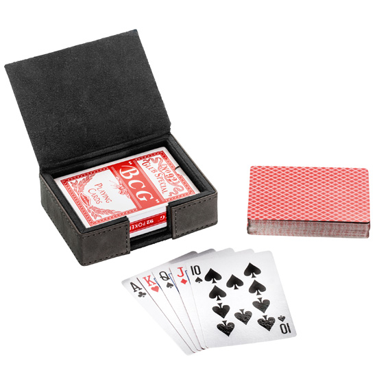 Jeux de cartes publicitaires personnalisés