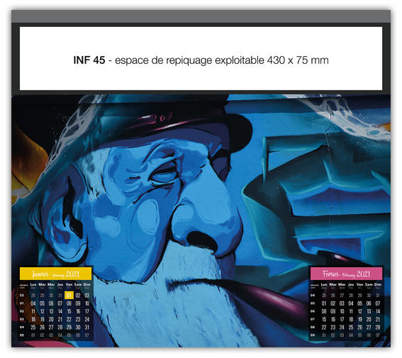 Voir tous nos calendriers publicitaires personnalisés en ligne