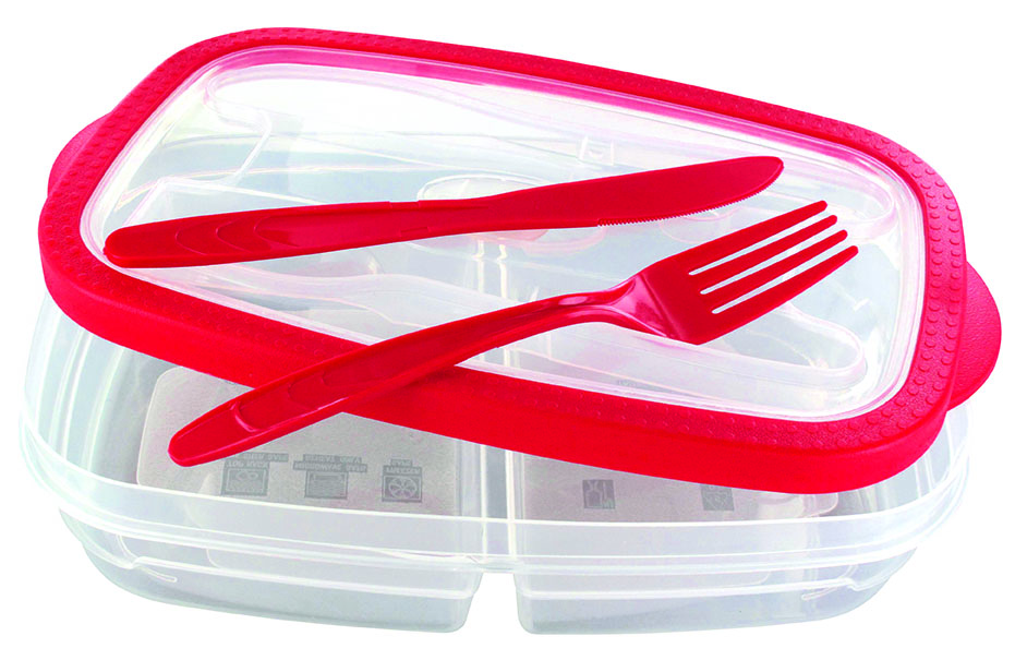 LUNCH BOX PERSONNALISABLE EN VERRE BOROSILICATE ET BAMBOU LIVOO® 'PENNE