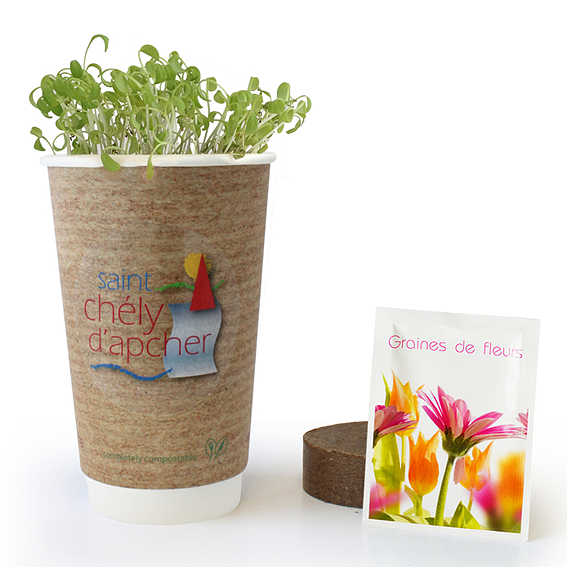 Plante publicitaire personnalisable goodie plantes personnalisables objet promotionnel