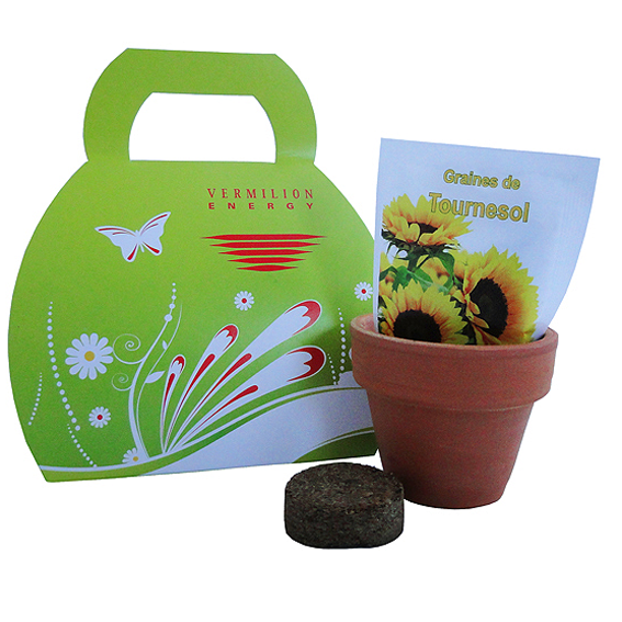 Plante publicitaire personnalisable goodie plantes personnalisables objet promotionnel