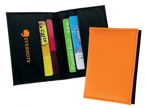 Etui pour cartes type CB publicitaire personnalisé goodies Etui pour cartes type