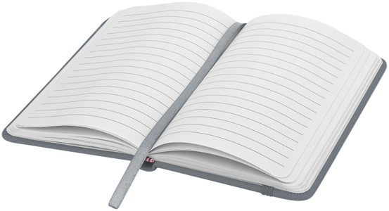 Carnet de notes A6 à élastique, 96 pages lignées - BCL Concept