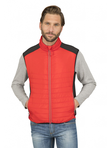 bodywarmer homme publicitaire