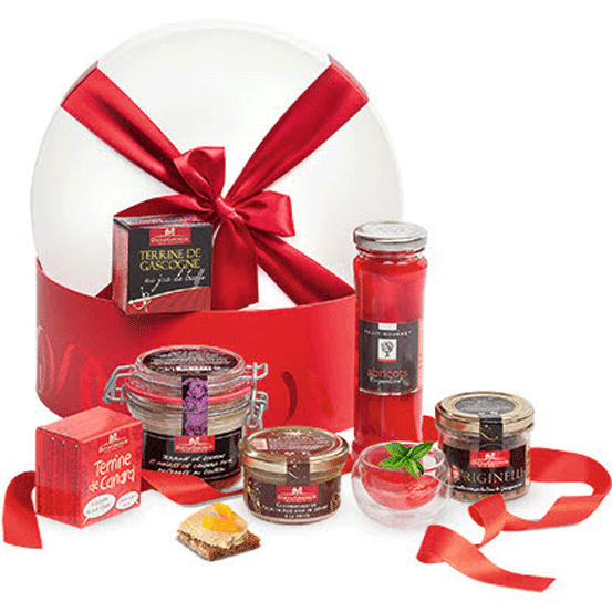 Coffret gastronomique Rouge gourmand - BCL Concept