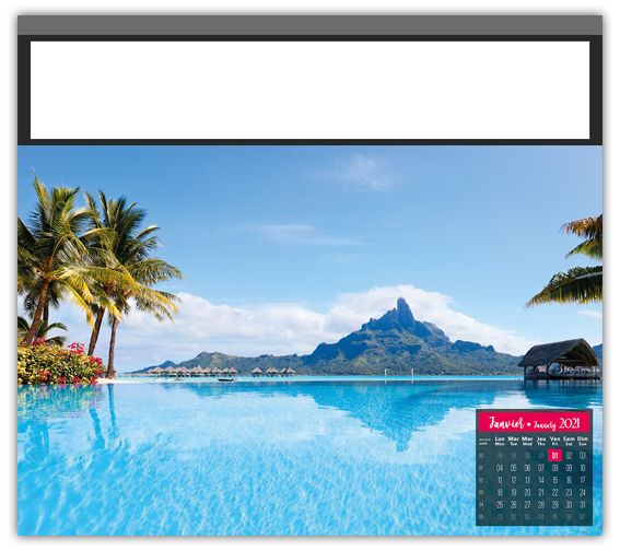 Calendriers publicitaires personnalisés