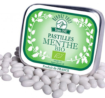 Pastilles Menthe Sans Sucre - Société Industrielle de Confiserie