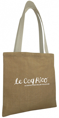 sacs sacoches publicitaires toile de jute