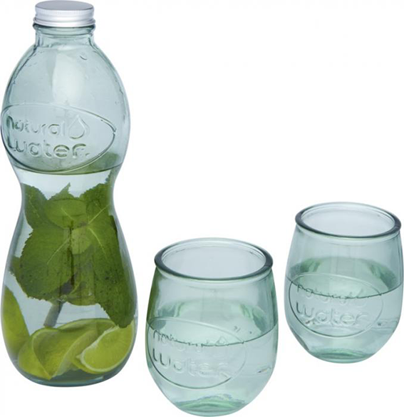 goodies Bouteille carafe personnalisé publicitaire Goodie verre publicitaire objet promotionnel