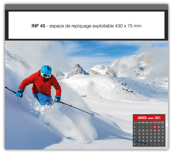 Voir tous nos calendriers publicitaires personnalisés en ligne