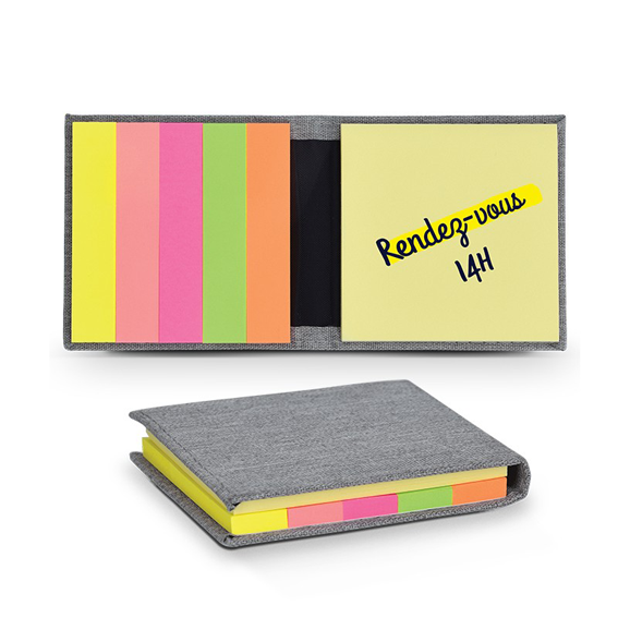 Livre annotation Fournitures , 10 feuilles Post-it Set Avec Règle