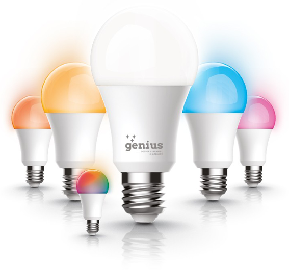 Ampoule LED connectée personnalisée publicitaire Goodies Lampe LED connectée personnalisable Goodies objet publicitaire High-tech