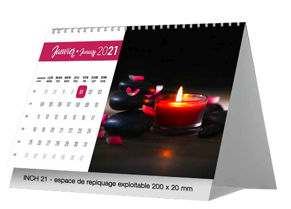 calendrier personnalisé publicitaire Goodies objet promotionnel fabriqué en France