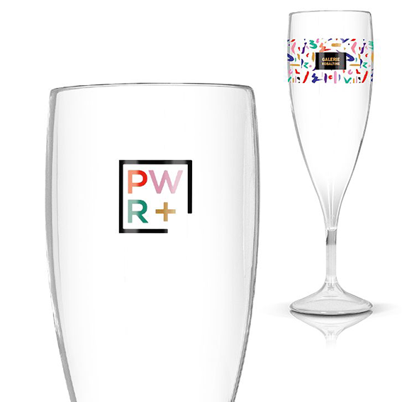 Verre publicitaire personnalisable