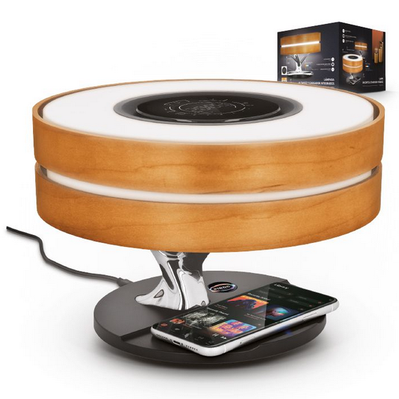 Objet publicitaire High-tech goodies High-tech Lampe LED Enceinte Bluetooth