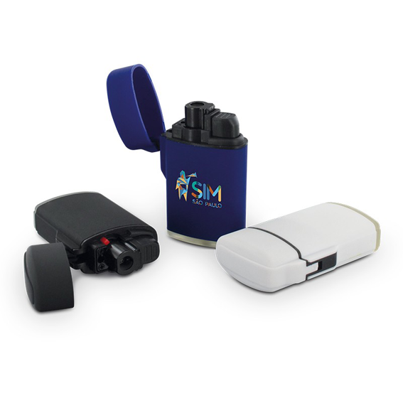 Briquet publicitaire goodie Briquet Tempête Rechargeable personnalisé goodies objet publicitaire cadeau d’affaires personnalisable