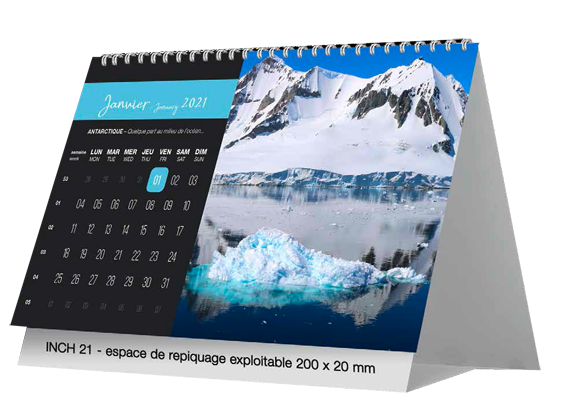 calendrier personnalisé publicitaire Goodies objet promotionnel fabriqué en France