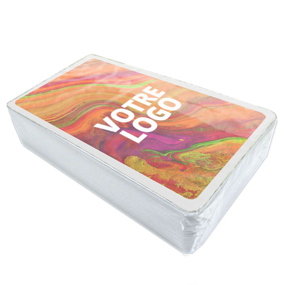 Jeu de 78 cartes personnalisé avec votre logo. Jeu de TAROT.