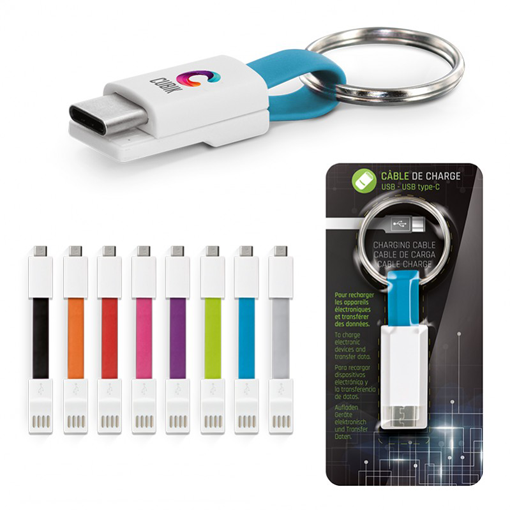 Câble Hub USB multiports publicitaire personnalisé