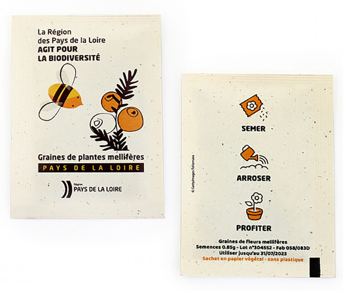 Voir tous nos Sachets de graines publicitaires personnalisés en ligne