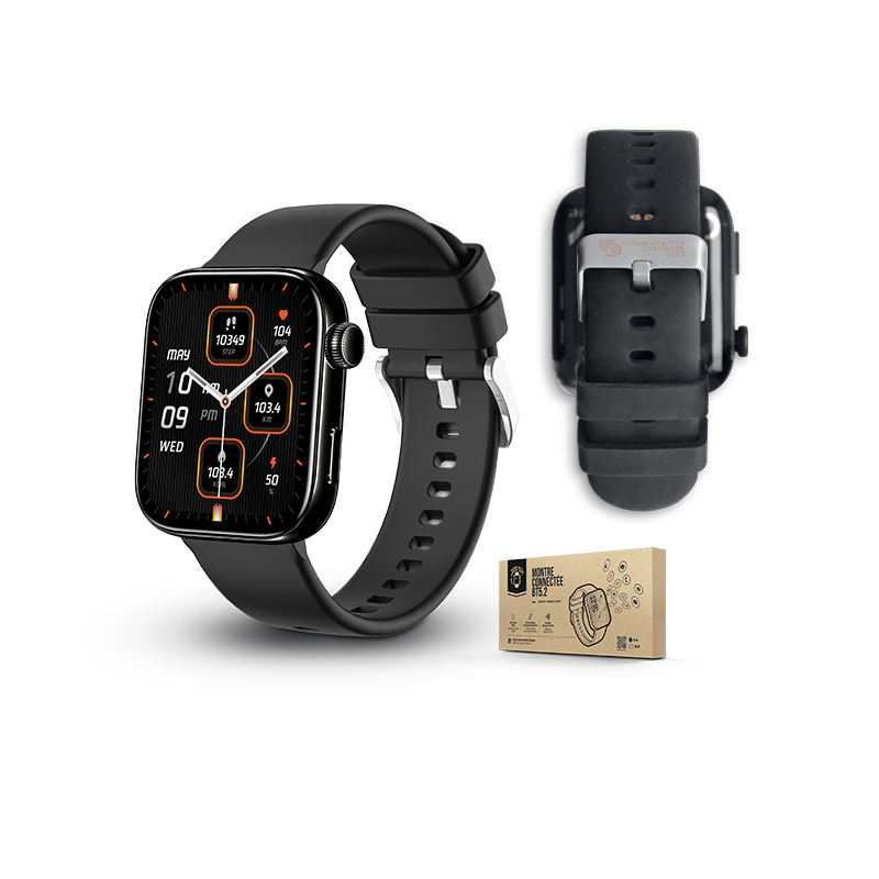 Montre connectée publicitaire personnalisée Amoled 1,85″ IP68