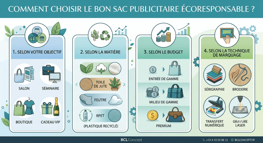 Comment choisir le bon sac personnalisable